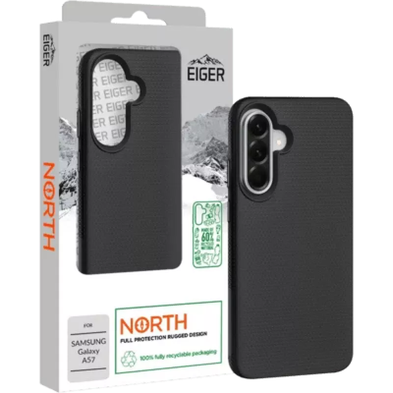 Eiger North vāciņš Galaxy A57 melns (EGCA01015)