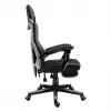 Spēļu krēsls huzaro Combat 3.1 pelēka — ergonomisks, regulējams sēdeklis spēlētājiem
