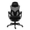 Spēļu krēsls huzaro Combat 3.1 pelēka — ergonomisks, regulējams sēdeklis spēlētājiem