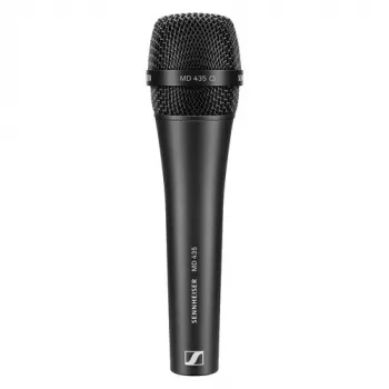 Dinamiskais kardioīdais mikrofons Sennheiser MD 435 – rokas vokālais mikrofons, izturīga konstrukcija