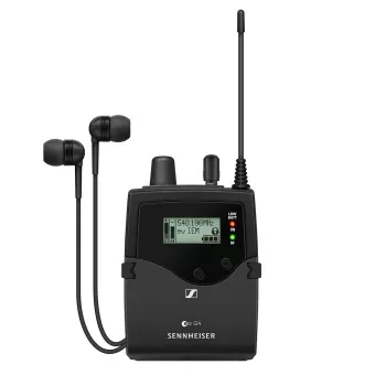 Miniatūrs stereofonisks iekšauss uztvērējs Sennheiser EK IEM G4-A, 516–558 MHz