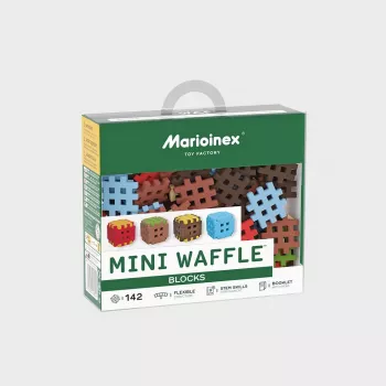 Konstrukciju bloki Marioinex Mini Waffle modelis 908204 — 142 gabalu komplekts