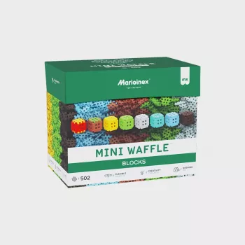 Būvēšanas rotaļlieta Marioinex Klocki Waffle Mini Blocks — 502 gab.