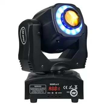 LIGHT4ME Mini Spot 60 Ring - LED kustīgā galva