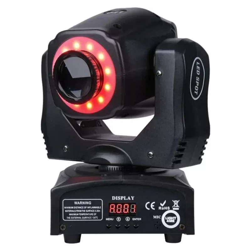 LIGHT4ME Mini Spot 60 Ring - LED kustīgā galva