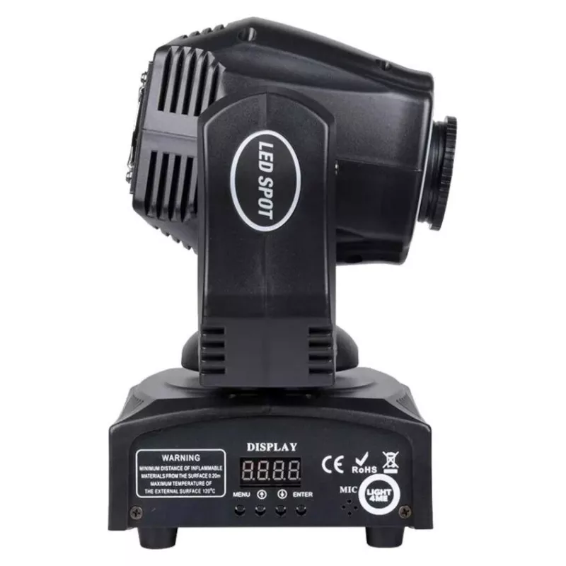 LIGHT4ME Mini Spot 60 Ring - LED kustīgā galva