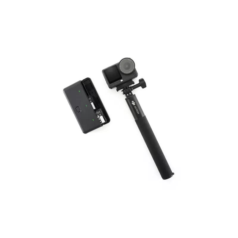 DJI Osmo Action 6 Adventure Combo — 38 MP, 4K Ultra HD, 1/1,1 collu CMOS, 155° skata lauks, 2x digitālā tālummaiņa