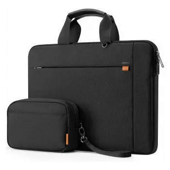 Inateck LB02014-15 klēpjdatora soma, 15-15,6", ūdens atgrūdoša, melna