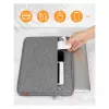 Portatīvā datora futrālis Inateck LB01005 35,6 cm (14 collu) klēpjdatoriem, pelēks, vienkrāsaina virsma