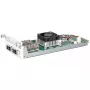 Porta paplašināšanas modulis Lancom UF Extension Module 2x 40G QSFP+ (UF-760), 40 Gbit/s, zaļa/pelēka