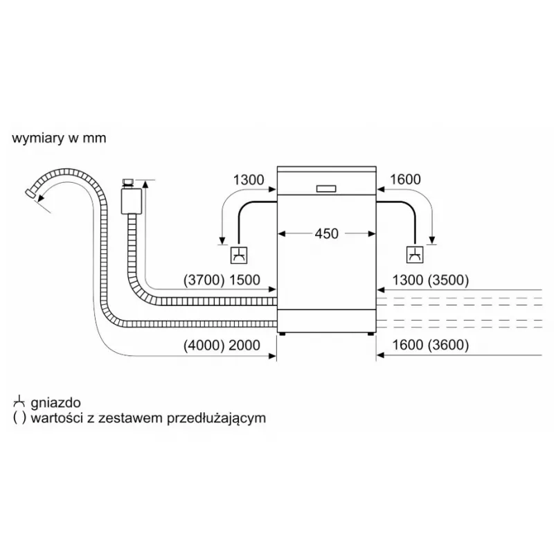 Trauku mazgājamā mašīna SPV4HKX12E Series 4 ar Home Connect