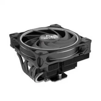 CPU dzesētājs Akasa SOHO H6L RGB – kompakts zema profila dzesētājs ar RGB apgaismojumu
