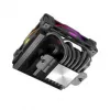 CPU dzesētājs Akasa SOHO H6L RGB – kompakts zema profila dzesētājs ar RGB apgaismojumu