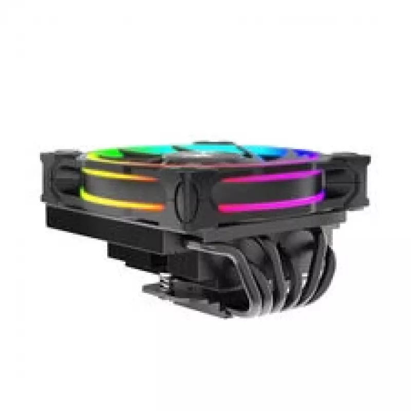 CPU dzesētājs Akasa SOHO H6L RGB – kompakts zema profila dzesētājs ar RGB apgaismojumu