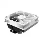 CPU dzesētājs Akasa VIPER H6L balts — zema profila gaisa dzesētājs, viens ventilators, torņa radiators