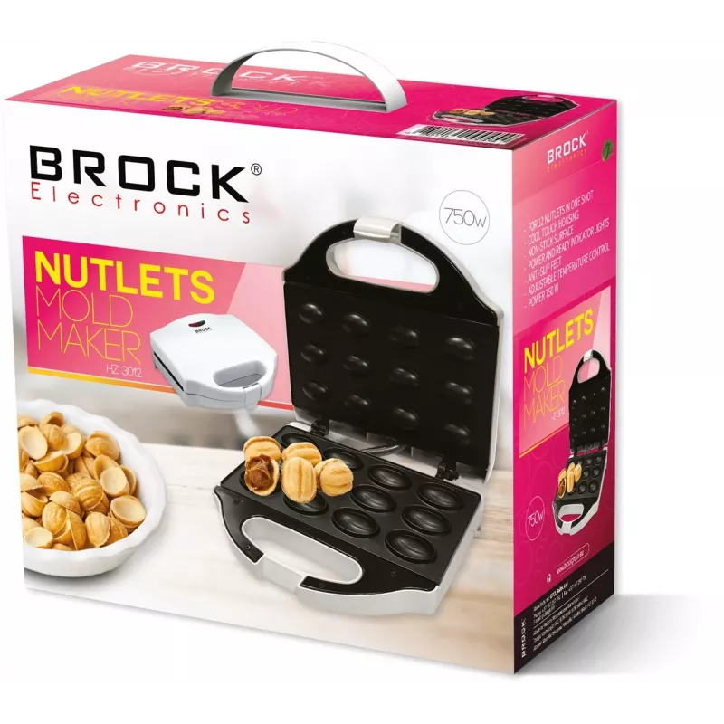 Cepumu gatavotājs Brock Electronics HZ 3012 12 cepumi 750 W balts