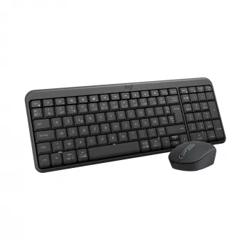Logitech MK250 - tastatūras un peles komplekts - bezvadu