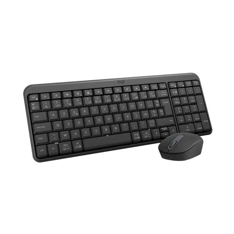 Logitech MK250 - tastatūras un peles komplekts - bezvadu