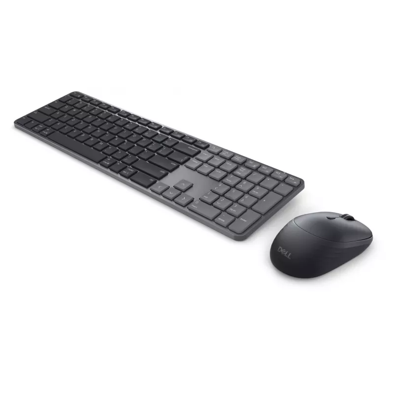 Dell Pro 7 Slim tastatūra un pele | KM726 | Tastatūras un peles komplekts | Bezvadu | Pele iekļauta | Krievu | Bluetooth | Melns
