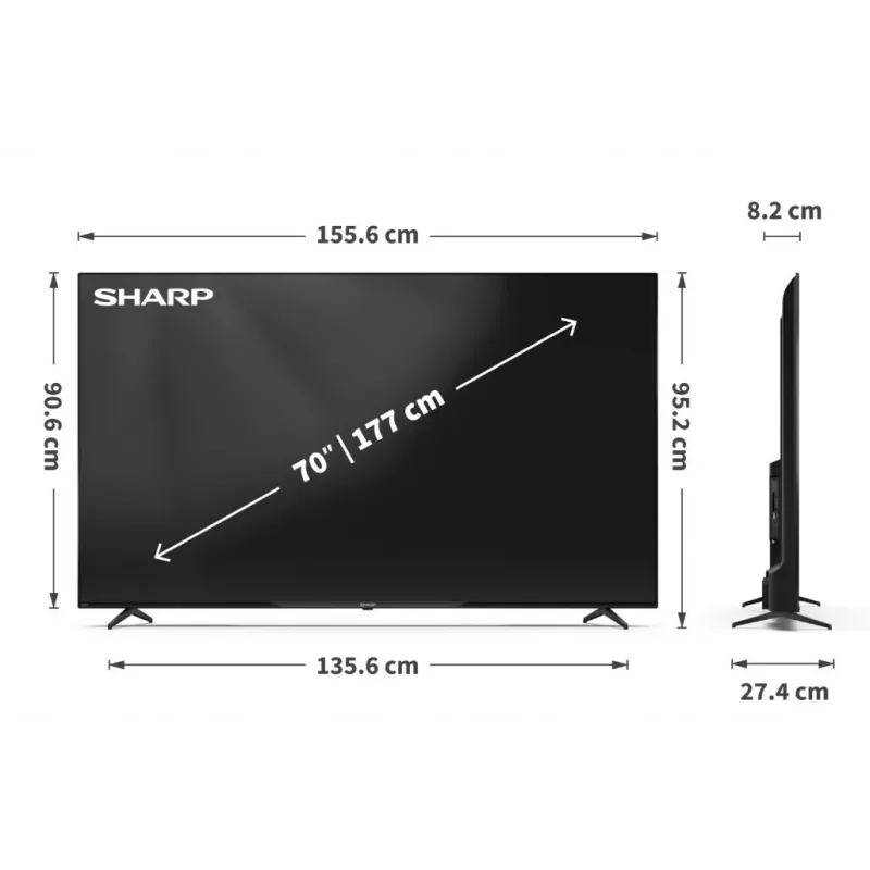 LED televizors 70 collu 70GK4745E