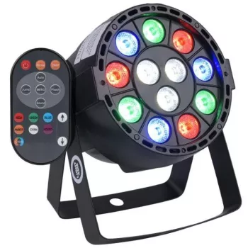 LIGHT4ME P12 LED PAR RGBW - Par LED RGBW, pilots