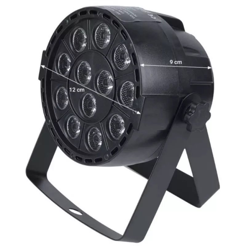 LIGHT4ME P12 LED PAR RGBW - Par LED RGBW, pilots