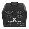 LIGHT4ME BUBBLE DOUBLE - Burbuļu mašīna 300W, bezvadu tālvadība