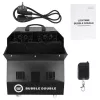 LIGHT4ME BUBBLE DOUBLE - Burbuļu mašīna 300W, bezvadu tālvadība