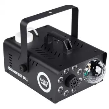 LIGHT4ME FOG 600W LED BALL - dūmu/miglas mašīnas dūmu apgaismojuma efekts/disko bumba, bezvadu tālvadība