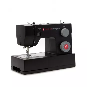 SINGER 4432B šujmašīna — SINGER 4432 melns automāts, elektromehānisks, smagais modelis