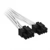 Corsair premium klases pīts 2x 8-Pin to 12V-2x6-Cable, for Type-4-Power Supply - White
