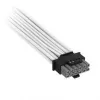 Corsair premium klases pīts 2x 8-Pin to 12V-2x6-Cable, priekš Type-5 barošanas bloka - Balts