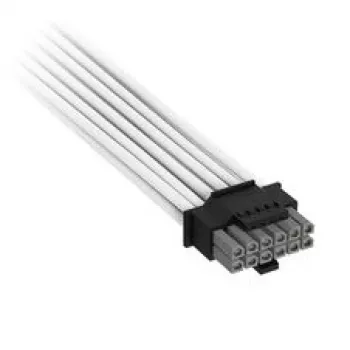 Corsair premium klases pīts 12V-2x6 to 2x 6+2-Pin-PCIe kabelis, Universal - balts
