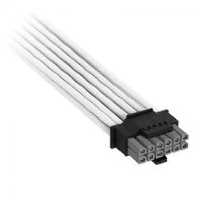 Corsair premium klases pīts 12V-2x6 to 2x 6+2-Pin-PCIe kabelis, Universal - balts