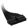 Corsair premium klases pīts 24-Pin-ATX kabelis, Gen 5, Type-5 barošanas blokam - Melns
