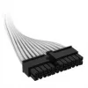 Corsair premium klases pīts 24-Pin-ATX kabelis, Gen 5, Type-5 barošanas blokam - Balts
