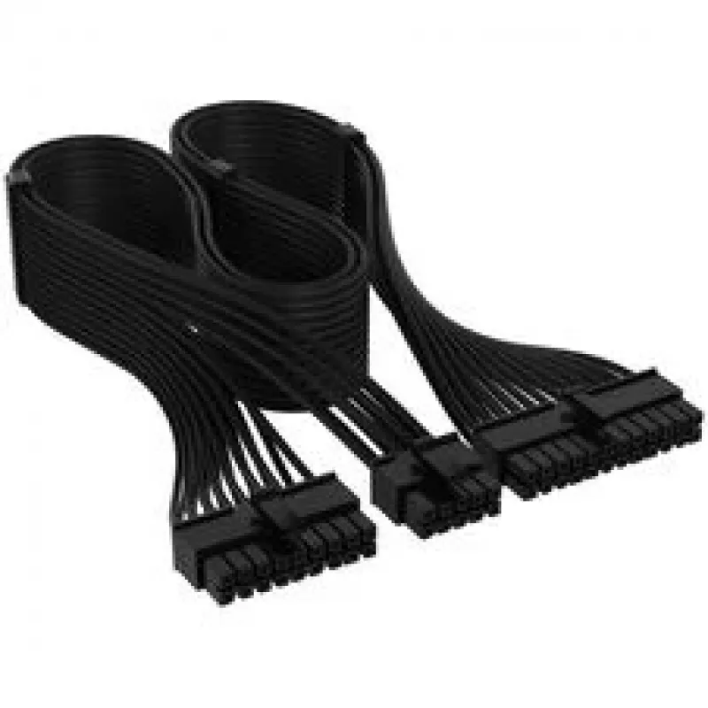 Corsair kabeļu komplekts, Type 4, DC kabelis Pro Kit, atsevišķi ieliktņos - melns