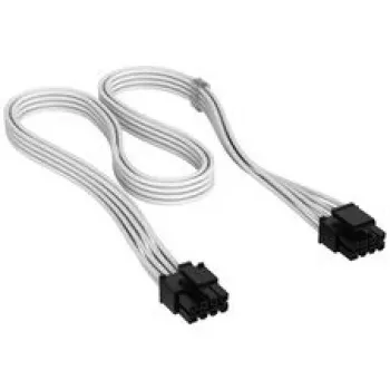 Corsair kabelis, Type 4, EPS/ATX12V, 8 kontaktu (4+4), 750 mm, individuāli apvalkots - balts