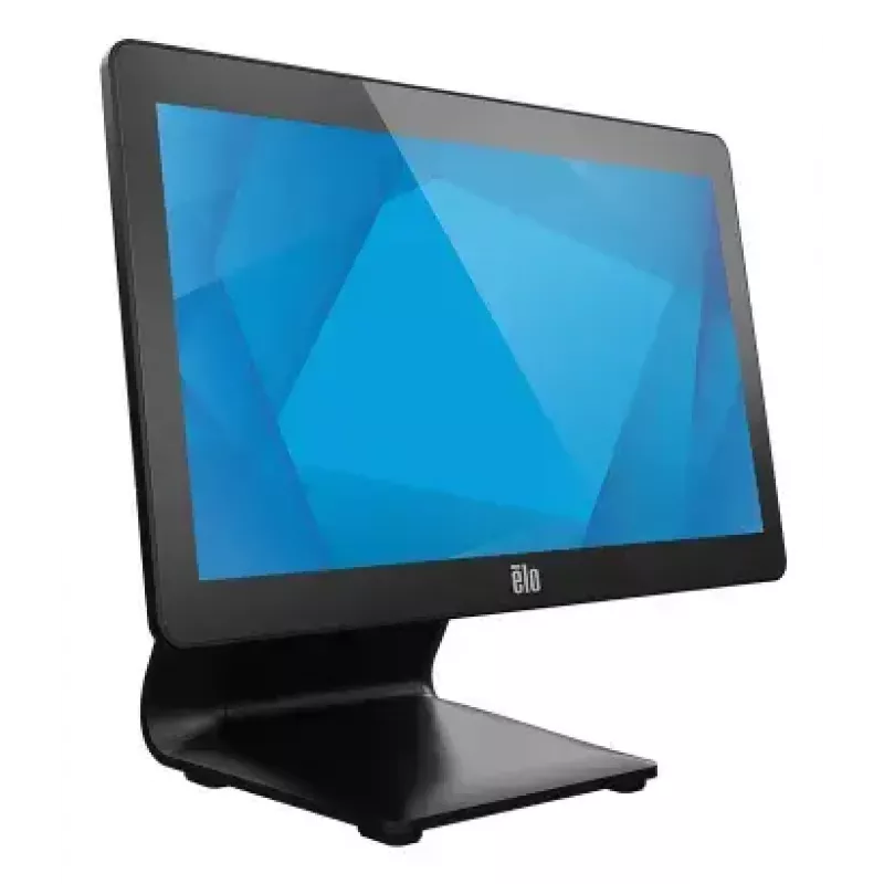 Viss vienā dators Elo Touch Solutions I-Series E705229 — Intel Celeron 7305L, 15,6 collas Full HD skārienjutīgs, 8 GB DDR5, 128 GB SSD, Wi‑Fi 6, melns