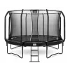Batuts Salta First Class apaļš 366 cm, fitnesa batuts, melns, modelis 5373A
