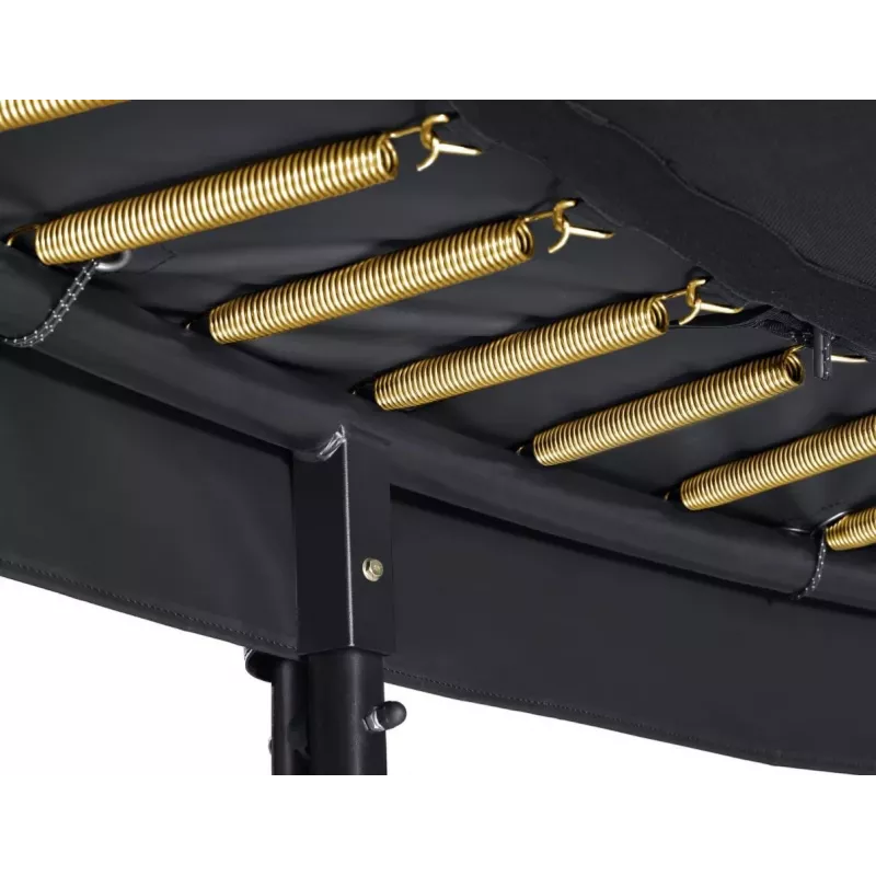 Batuts Salta First Class apaļš 366 cm, fitnesa batuts, melns, modelis 5373A