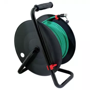 Logilink tīkla kabeļa spole zaļa CAT 6A S/FTP, 80 m | CQ3080S