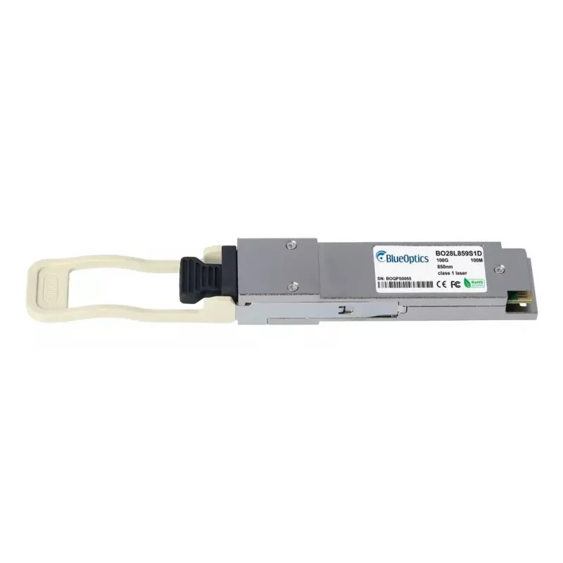 Tīkla raiduztvērēja modulis BlueOptics 60206-BO QSFP28 100 000 Mbit/s optiskās šķiedras MTP/MPO 100 m