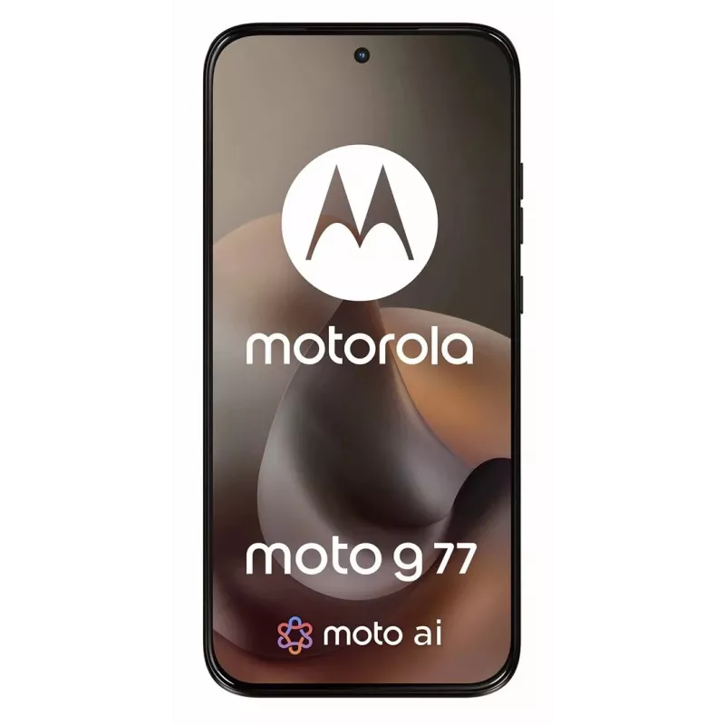 Viedtālrunis Motorola G77 5G — 12 GB RAM, 256 GB, 6,78 collas 120 Hz pOLED, Dimensity 6400, 108+8 MP, NFC, IP64