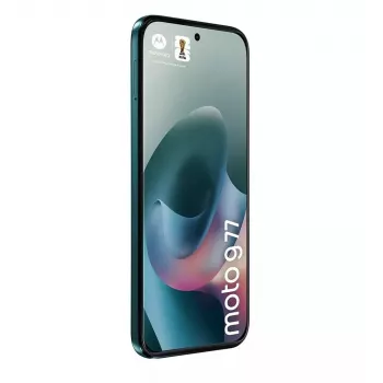 Viedtālrunis Motorola G77 5G 12/256GB Shaded Spruce — 6.78 collu 120Hz pOLED, Dimensity 6400, 108+8MP, NFC, IP64