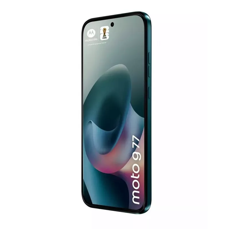 Viedtālrunis Motorola G77 5G 12/256GB Shaded Spruce — 6.78 collu 120Hz pOLED, Dimensity 6400, 108+8MP, NFC, IP64