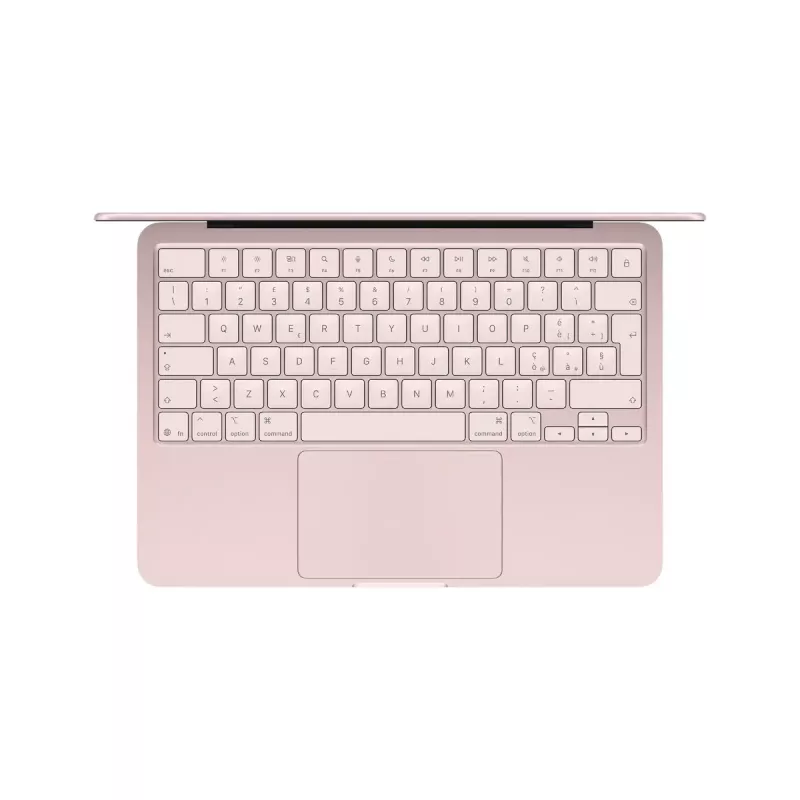 Apple MacBook Neo 13 collu klēpjdators — A18 Pro (6 kodolu CPU, 5 kodolu GPU), 8 GB RAM, 256 GB SSD, 13 collu 2408×1506, rozā