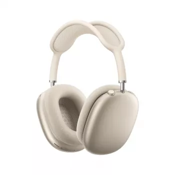 Bezvadu austiņas Apple AirPods Max 2 Starlight — apļveida, galvas lentes, 386,2 g