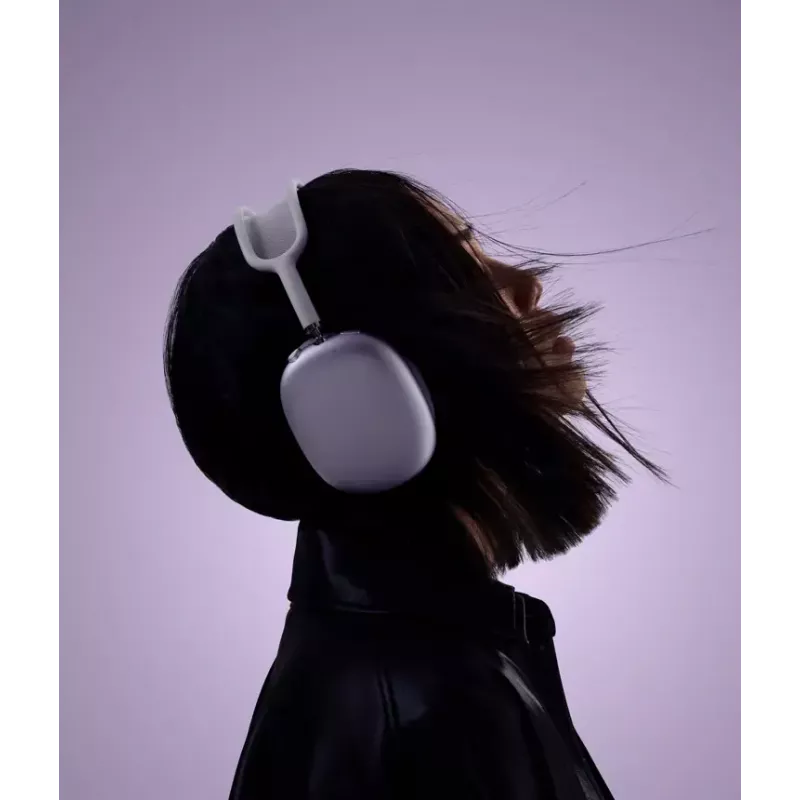 Bezvadu austiņas Apple AirPods Max 2 Starlight — apļveida, galvas lentes, 386,2 g