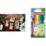 Flomāsteri Stabilo Pen 68 Mini Animal Vibes 8 gab., līnijas platums 1,0 mm, uz ūdens bāzes, bez smaržas